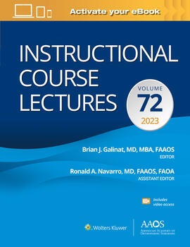 Instructional Course Lectures v.72 표지이미지